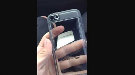 iPod touch 5th Gen lifeproof case contents and test 